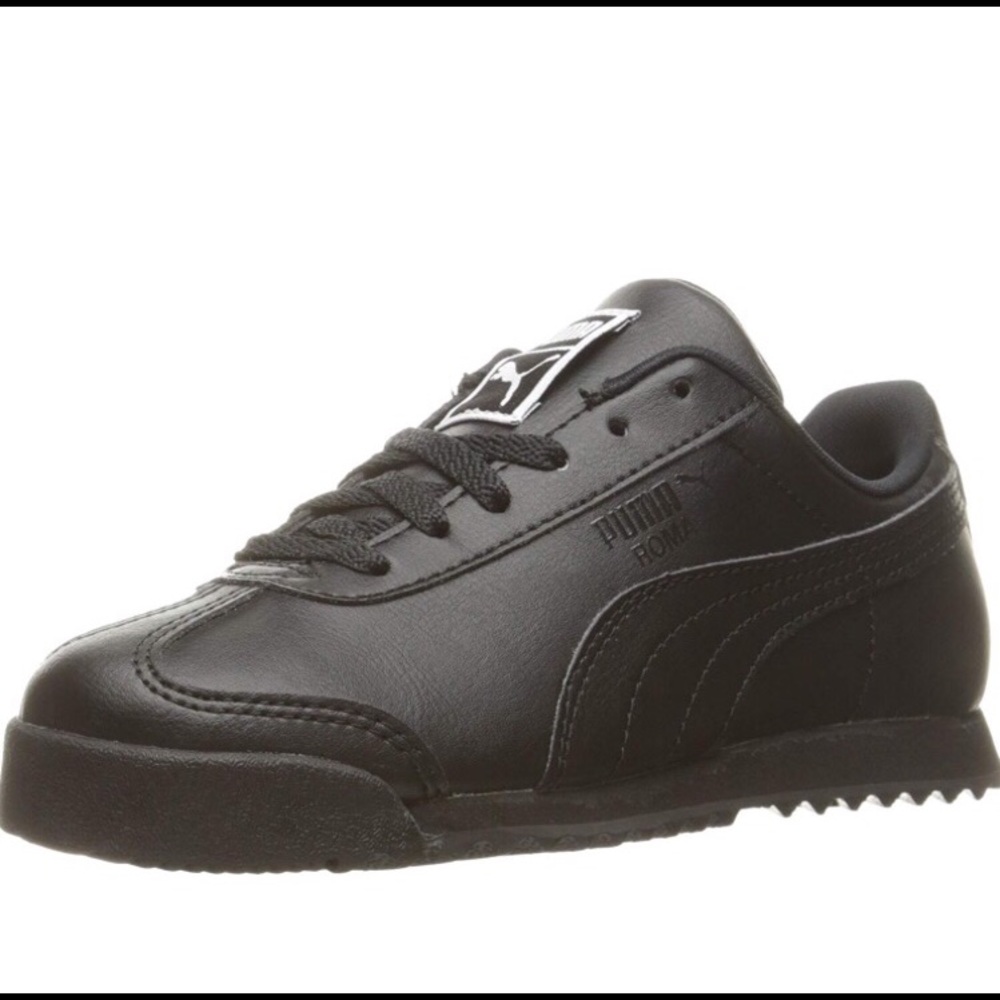 Puma Kids All-Black Sneakers